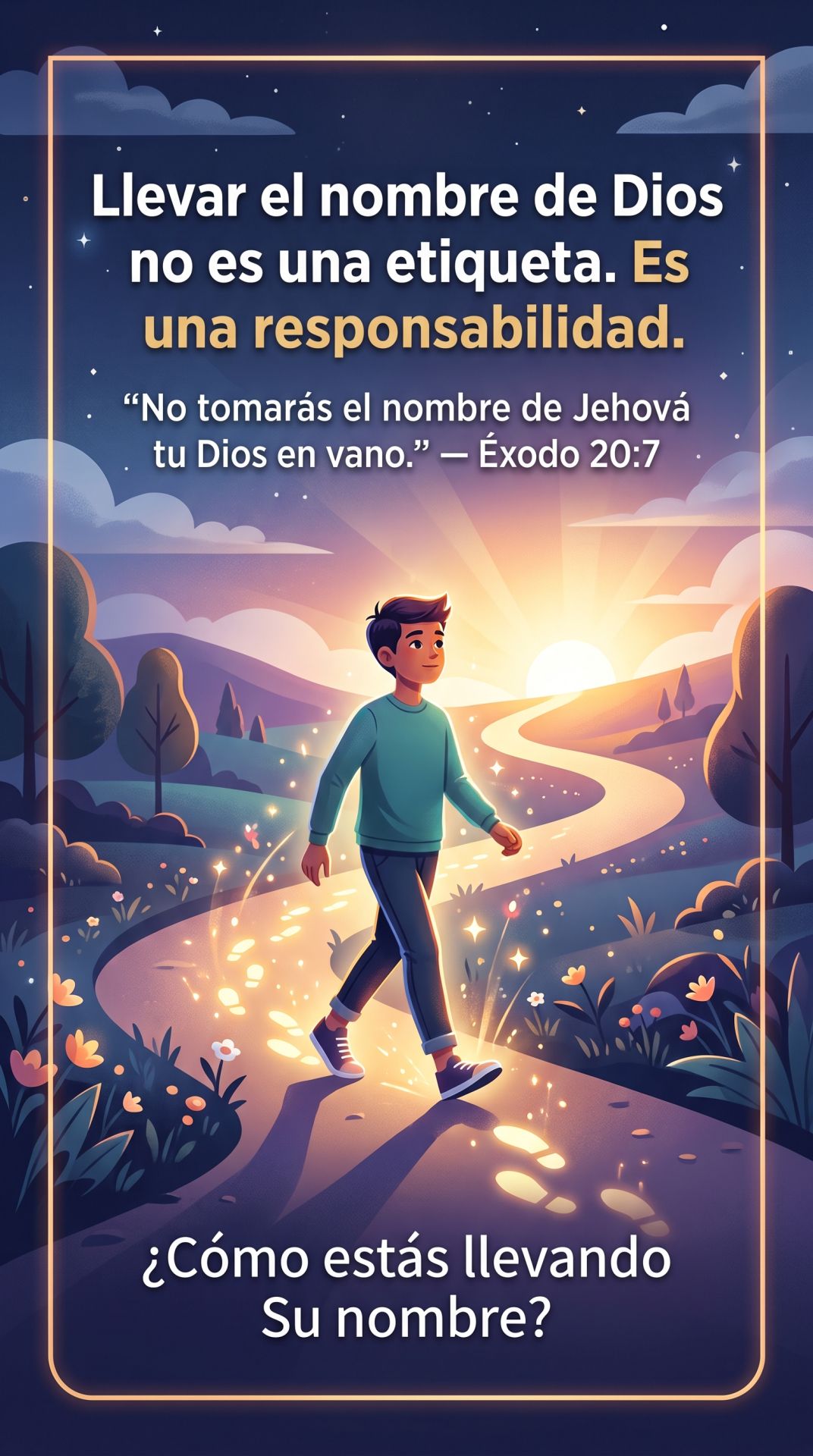 Llevamos el nombre de Dios