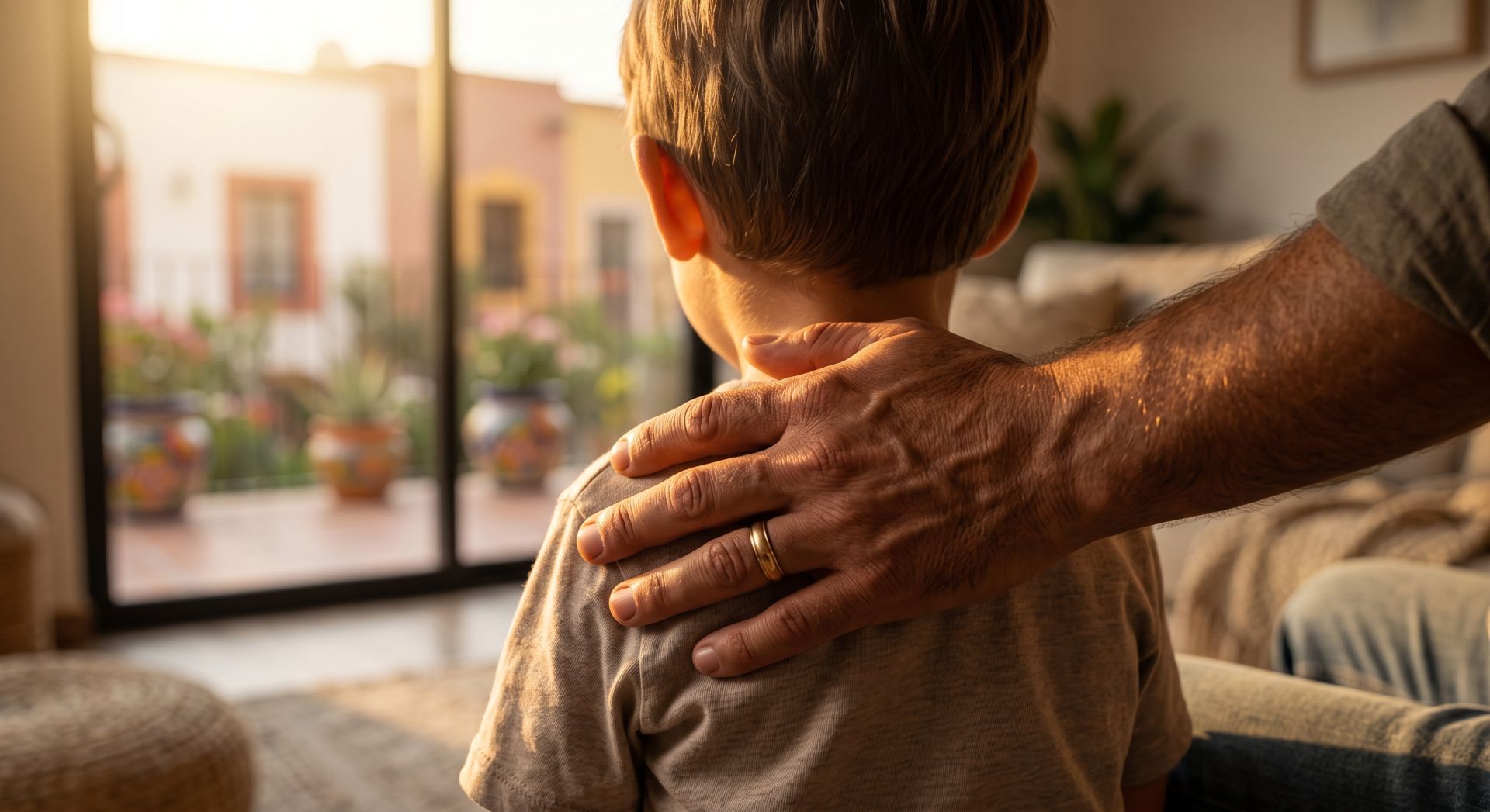 Padres que educan con amor y el consuelo para hogares rotos